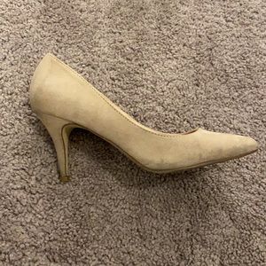 JustFab Nude Heels